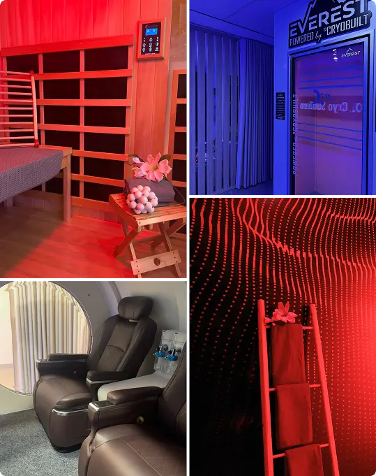 Cryotherapy session